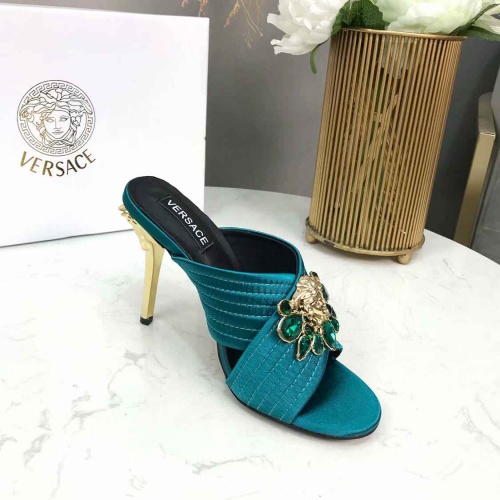 Versace Fashion Slippers For Women #480911 $80.00 USD, Wholesale Replica Versace Slippers