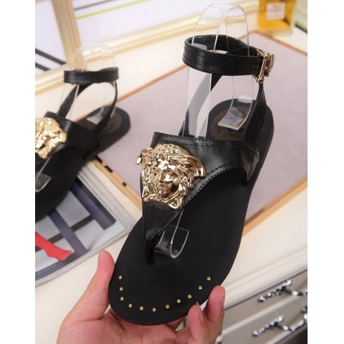 Replica Versace Fashion Sandal For Women #480919 $65.00 USD for Wholesale