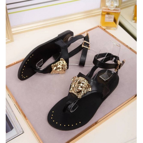 Replica Versace Fashion Sandal For Women #480919 $65.00 USD for Wholesale