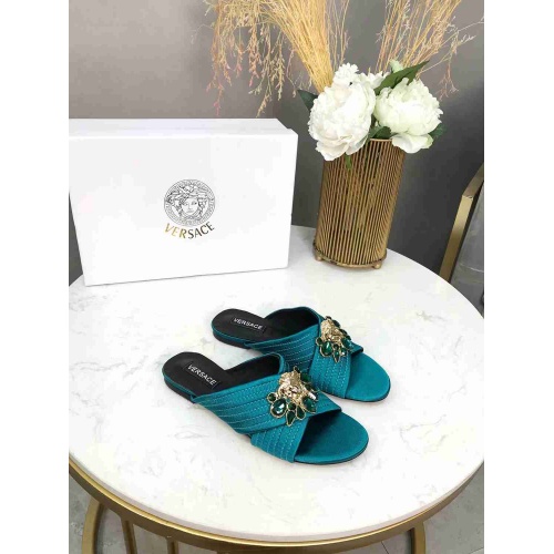 Versace Fashion Slippers For Women #480922 $78.00 USD, Wholesale Replica Versace Sandal