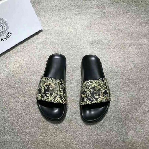 Versace Fashion Slippers For Men #480935 $52.00 USD, Wholesale Replica Versace Slippers
