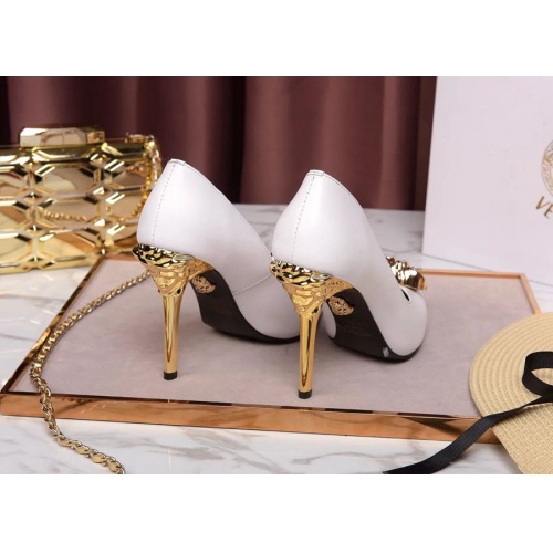 Replica Versace High-Heeled Shoes For Women #480939 $78.00 USD for Wholesale