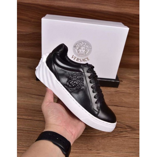 Replica Versace Casual Shoes For Women #480944 $85.00 USD for Wholesale