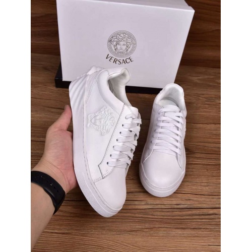 Replica Versace Casual Shoes For Women #480946 $85.00 USD for Wholesale