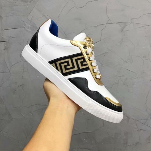 Replica Versace Casual Shoes For Men #480969 $85.00 USD for Wholesale