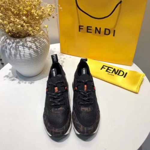 Replica Fendi Casual Shoes For Women #480977 $85.00 USD for Wholesale