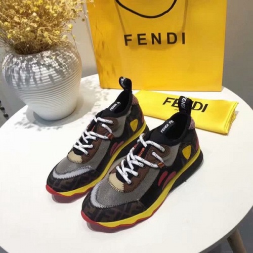 Fendi Casual Shoes For Women #480978 $85.00 USD, Wholesale Replica Fendi Casual Shoes