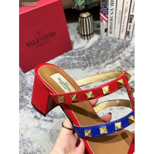 Replica Valentino Fashion Sandal For Women #481154 $68.00 USD for Wholesale