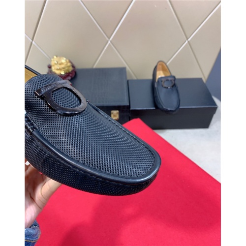 Replica Salvatore Ferragamo SF Leather Shoes For Men #481346 $68.00 USD for Wholesale