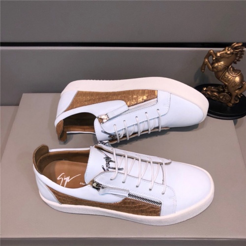 Replica Giuseppe Zanotti GZ Shoes For Men #481435 $82.00 USD for Wholesale