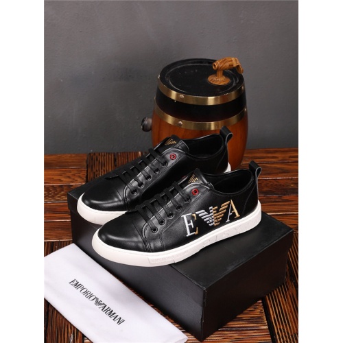 Replica Armani Casual Shoes For Men #481796 $75.00 USD for Wholesale