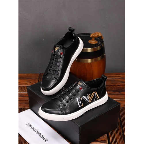 Replica Armani Casual Shoes For Men #481796 $75.00 USD for Wholesale