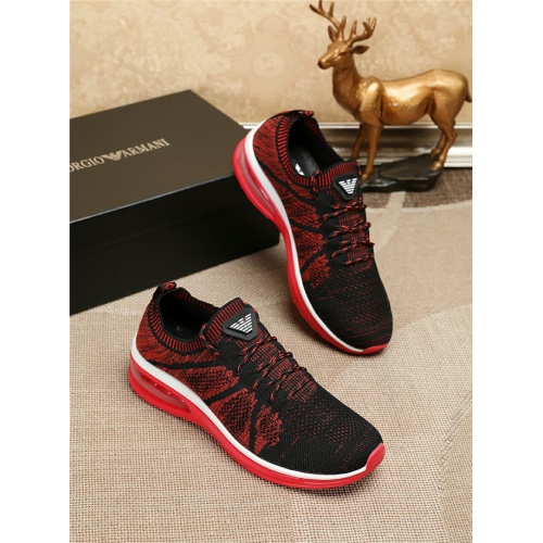 Replica Armani Casual Shoes For Men #481802 $65.00 USD for Wholesale
