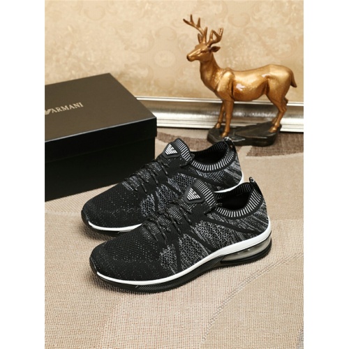 Replica Armani Casual Shoes For Men #481803 $65.00 USD for Wholesale