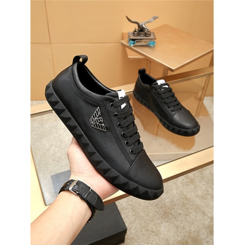 Armani Casual Shoes For Men #481825 $78.00 USD, Wholesale Replica Armani Casual Shoes