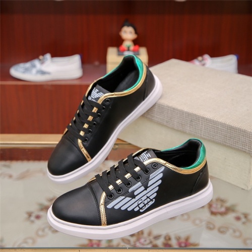 Replica Armani Casual Shoes For Men #481828 $78.00 USD for Wholesale