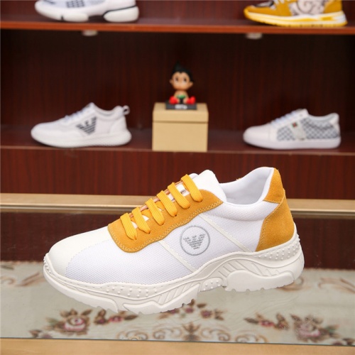 Replica Armani Casual Shoes For Men #481831 $80.00 USD for Wholesale