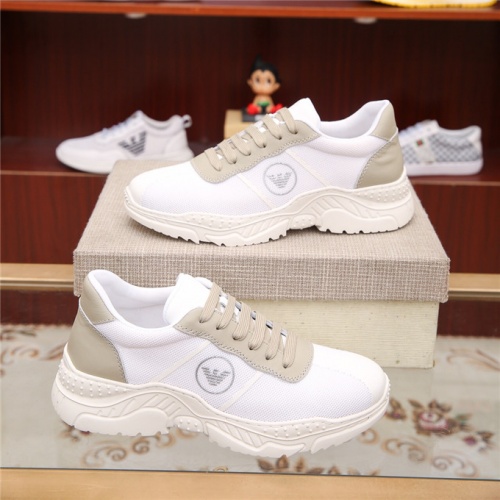 Replica Armani Casual Shoes For Men #481832 $80.00 USD for Wholesale