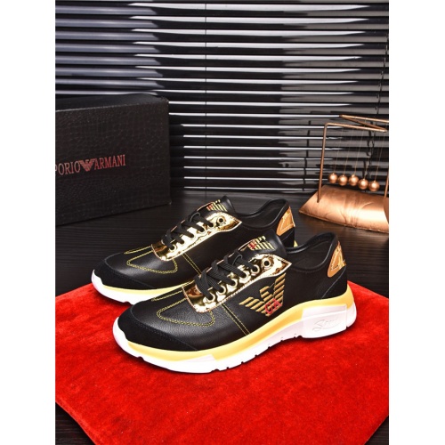 Replica Armani Casual Shoes For Men #481836 $80.00 USD for Wholesale