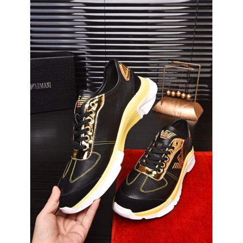 Replica Armani Casual Shoes For Men #481836 $80.00 USD for Wholesale