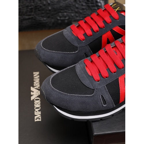 Replica Armani Casual Shoes For Men #481861 $80.00 USD for Wholesale