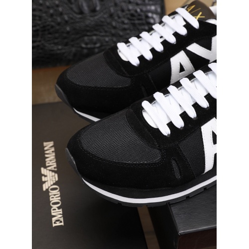 Replica Armani Casual Shoes For Men #481862 $80.00 USD for Wholesale