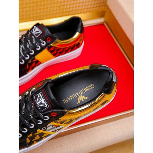 Replica Armani Casual Shoes For Men #481868 $77.00 USD for Wholesale