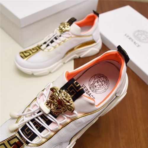 Replica Versace Casual Shoes For Men #482082 $78.00 USD for Wholesale