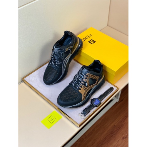 Replica Fendi Casual Shoes For Men #482493 $94.00 USD for Wholesale