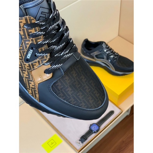 Replica Fendi Casual Shoes For Men #482493 $94.00 USD for Wholesale