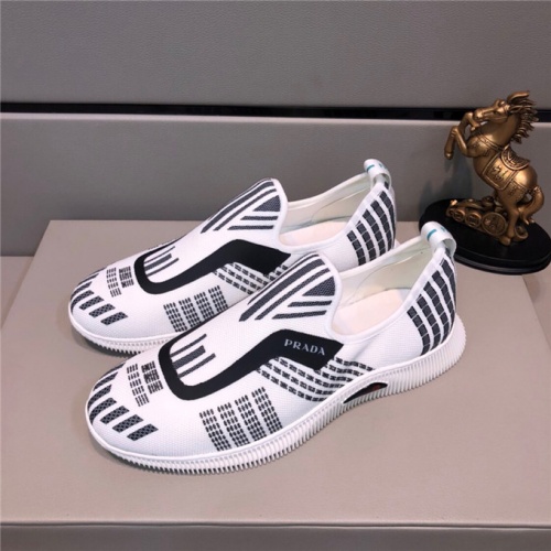 Replica Prada Casual Shoes For Men #482570 $78.00 USD for Wholesale