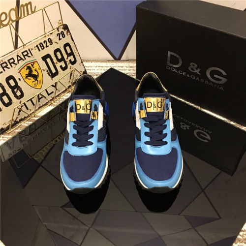 Replica Dolce&Gabbana D&G Shoes For Men #482620 $78.00 USD for Wholesale