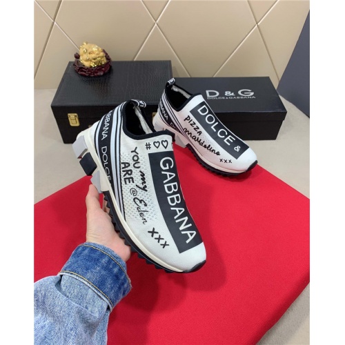 Replica Dolce&Gabbana D&G Shoes For Men #482852 $78.00 USD for Wholesale