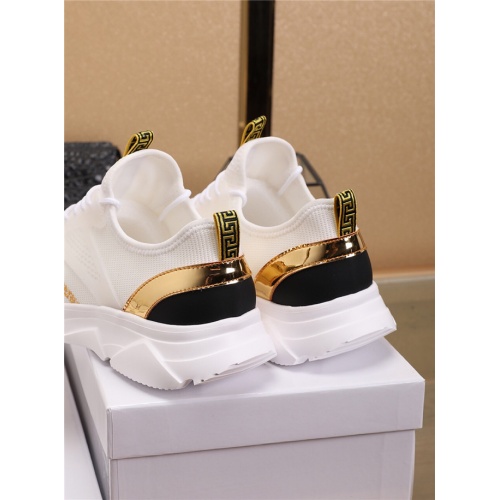 Replica Versace Casual Shoes For Men #483014 $78.00 USD for Wholesale