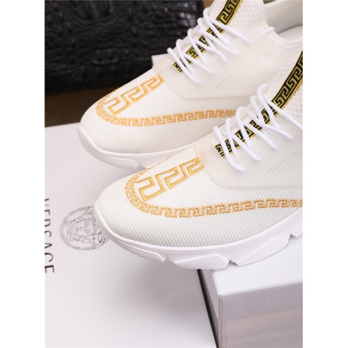 Replica Versace Casual Shoes For Men #483014 $78.00 USD for Wholesale