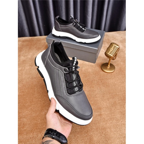 Replica Prada Casual Shoes For Men #483340 $80.00 USD for Wholesale