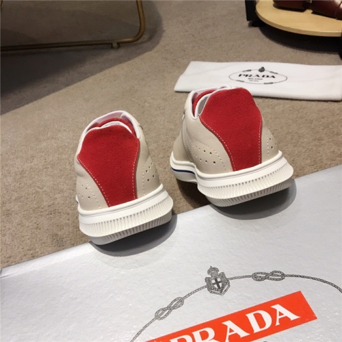 Replica Prada Casual Shoes For Men #483389 $80.00 USD for Wholesale