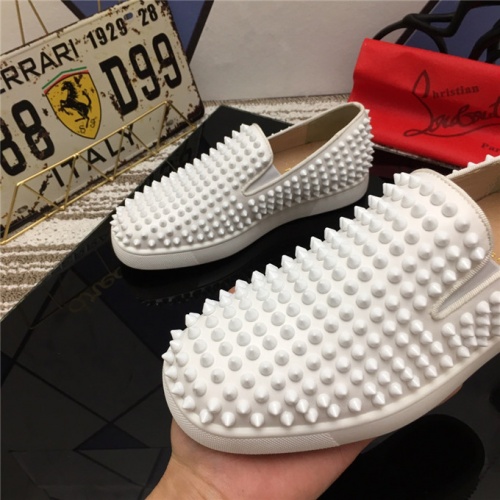 Replica Christian Louboutin CL Shoes For Men #484940 $82.00 USD for Wholesale