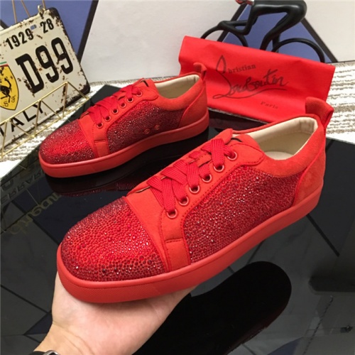 Replica Christian Louboutin CL Shoes For Men #484944 $82.00 USD for Wholesale