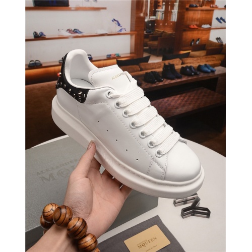 Alexander McQueen Leather Shoes For Women #485009 $82.00 USD, Wholesale Replica Alexander McQueen Shoes
