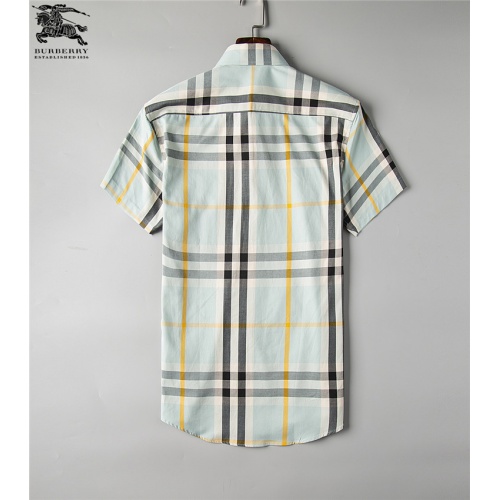 Replica Burberry Shirts Short Sleeved For Men #485516 $36.50 USD for Wholesale