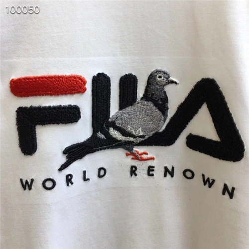 Replica FILA T-Shirts Short Sleeved For Men #485778 $31.60 USD for Wholesale