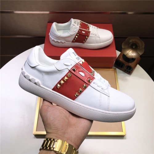 Valentino Casual Shoes For Men #486409 $80.00 USD, Wholesale Replica Valentino Casual Shoes