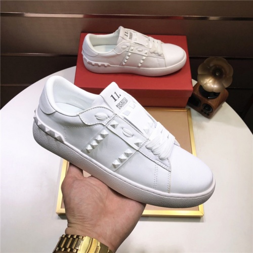Valentino Casual Shoes For Men #486410 $80.00 USD, Wholesale Replica Valentino Casual Shoes