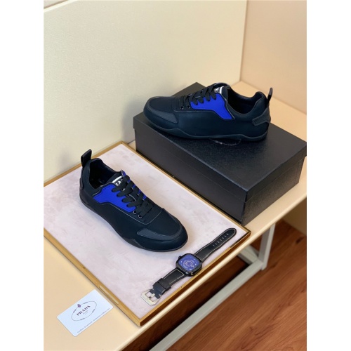 Replica Prada Casual Shoes For Men #487349 $78.00 USD for Wholesale