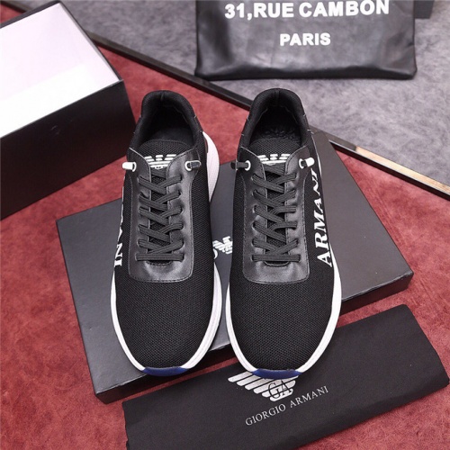 Replica Armani Casual Shoes For Men #487401 $75.00 USD for Wholesale