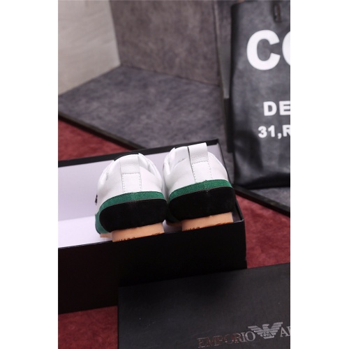 Replica Armani Casual Shoes For Men #487408 $78.00 USD for Wholesale