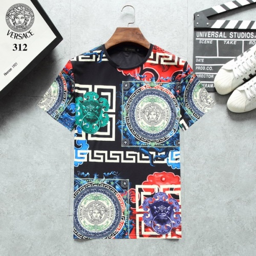 Versace T-Shirts Short Sleeved For Men #487752 $31.50 USD, Wholesale Replica Versace T-Shirts