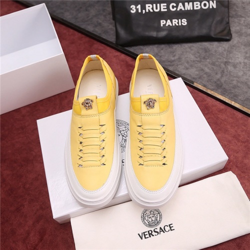 Replica Versace Casual Shoes For Men #487910 $78.00 USD for Wholesale