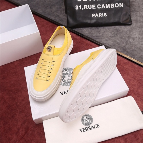 Replica Versace Casual Shoes For Men #487910 $78.00 USD for Wholesale